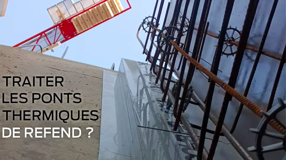 Le rupteur de ponts thermiques de refend : Slabe RF